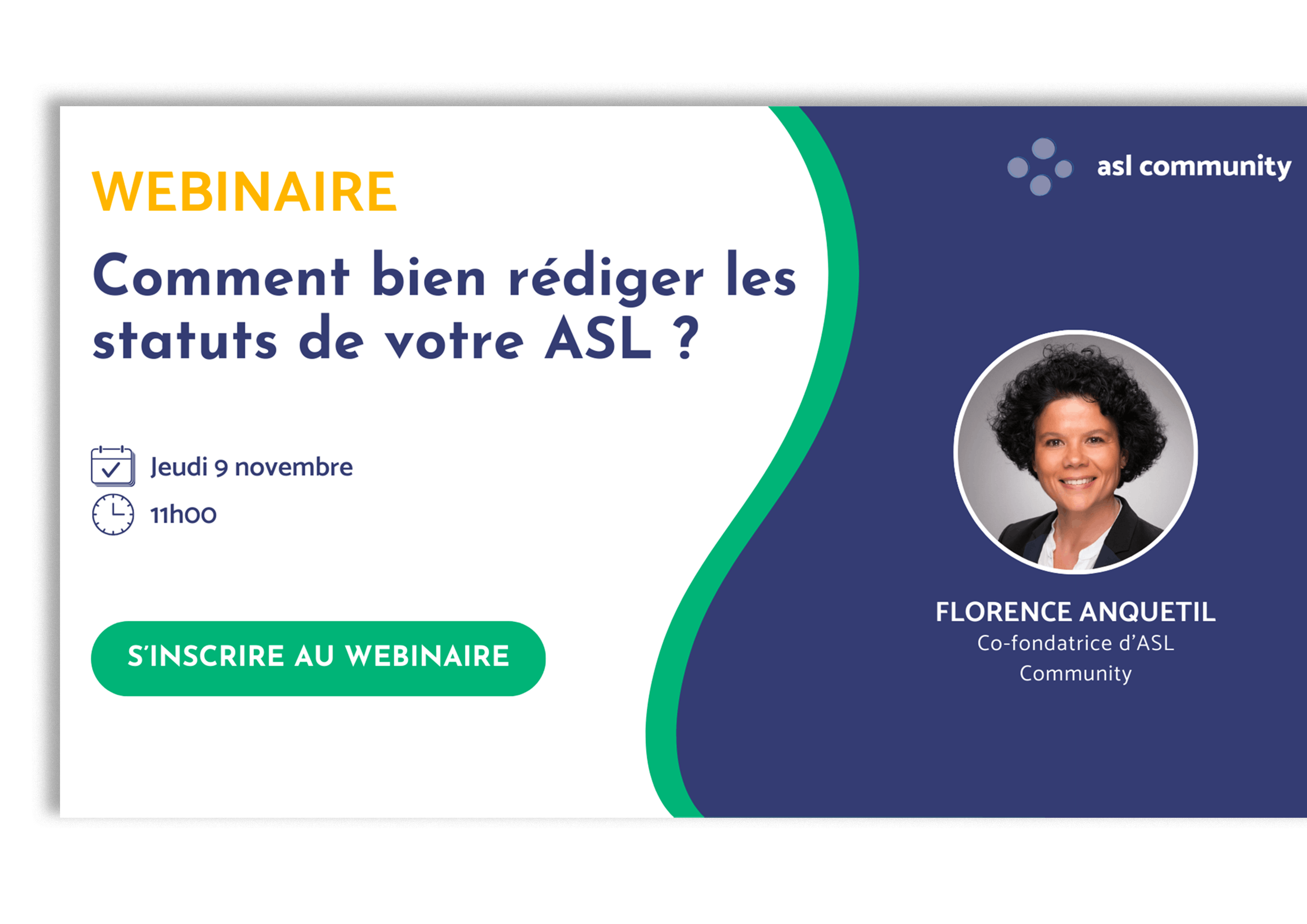 Visuel webinaire "Comment bien rédiger les statuts de votre ASL ?"