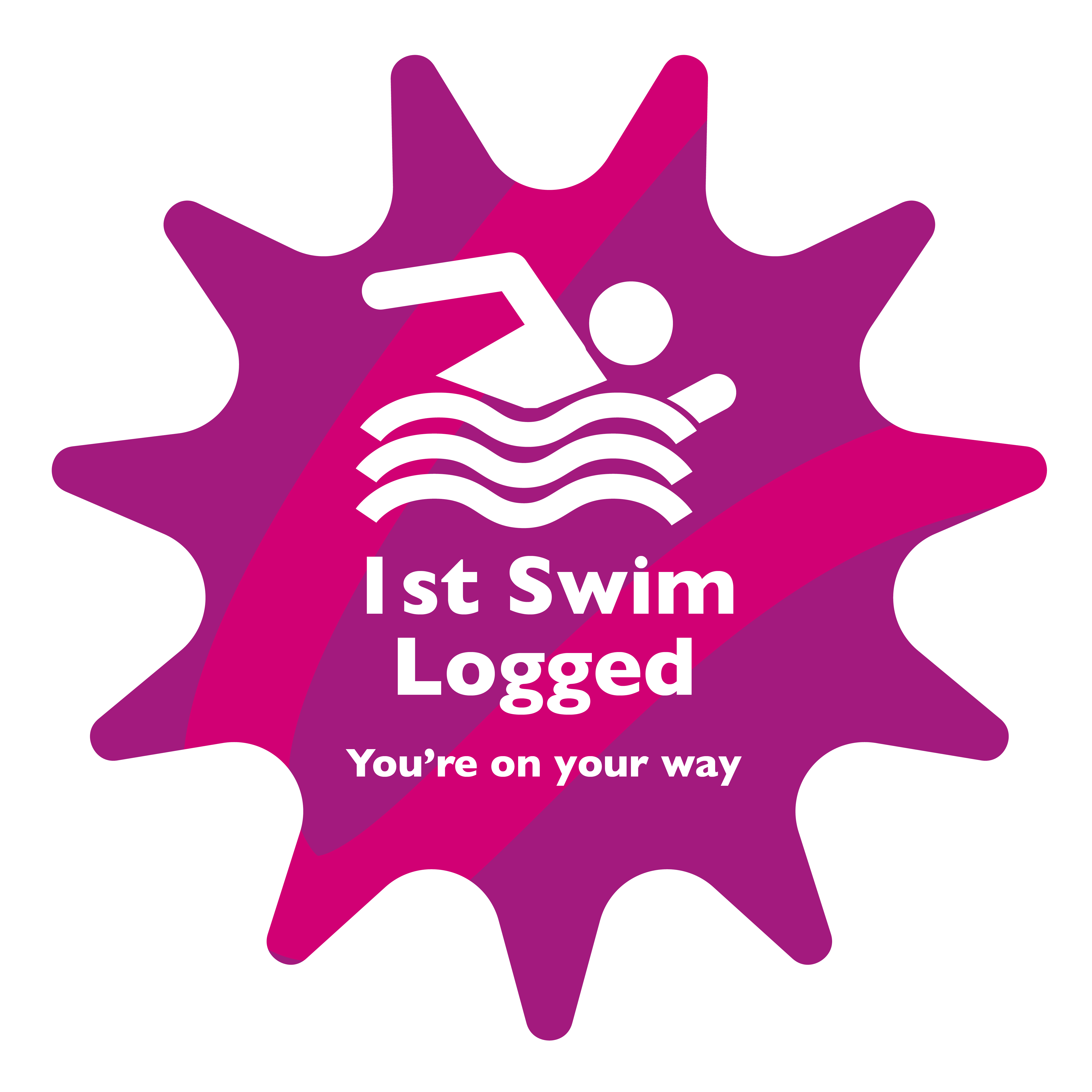 Log your first swim