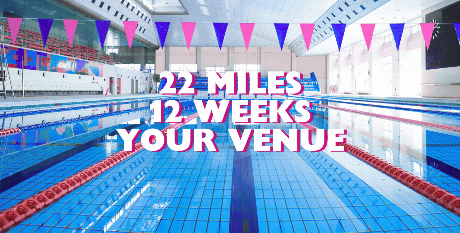 Aspire Channel Swim 2026, 22 miles, 12 weeks, your venue.