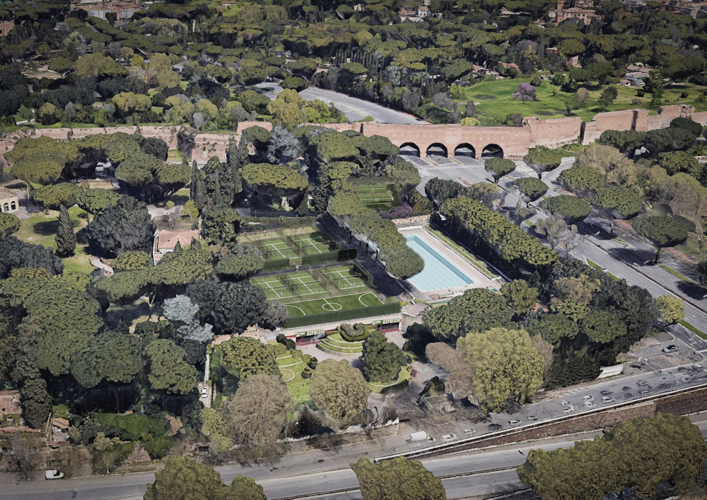 PLAY PADEL A FEW STEPS FROM THE CENTRE OF ROME