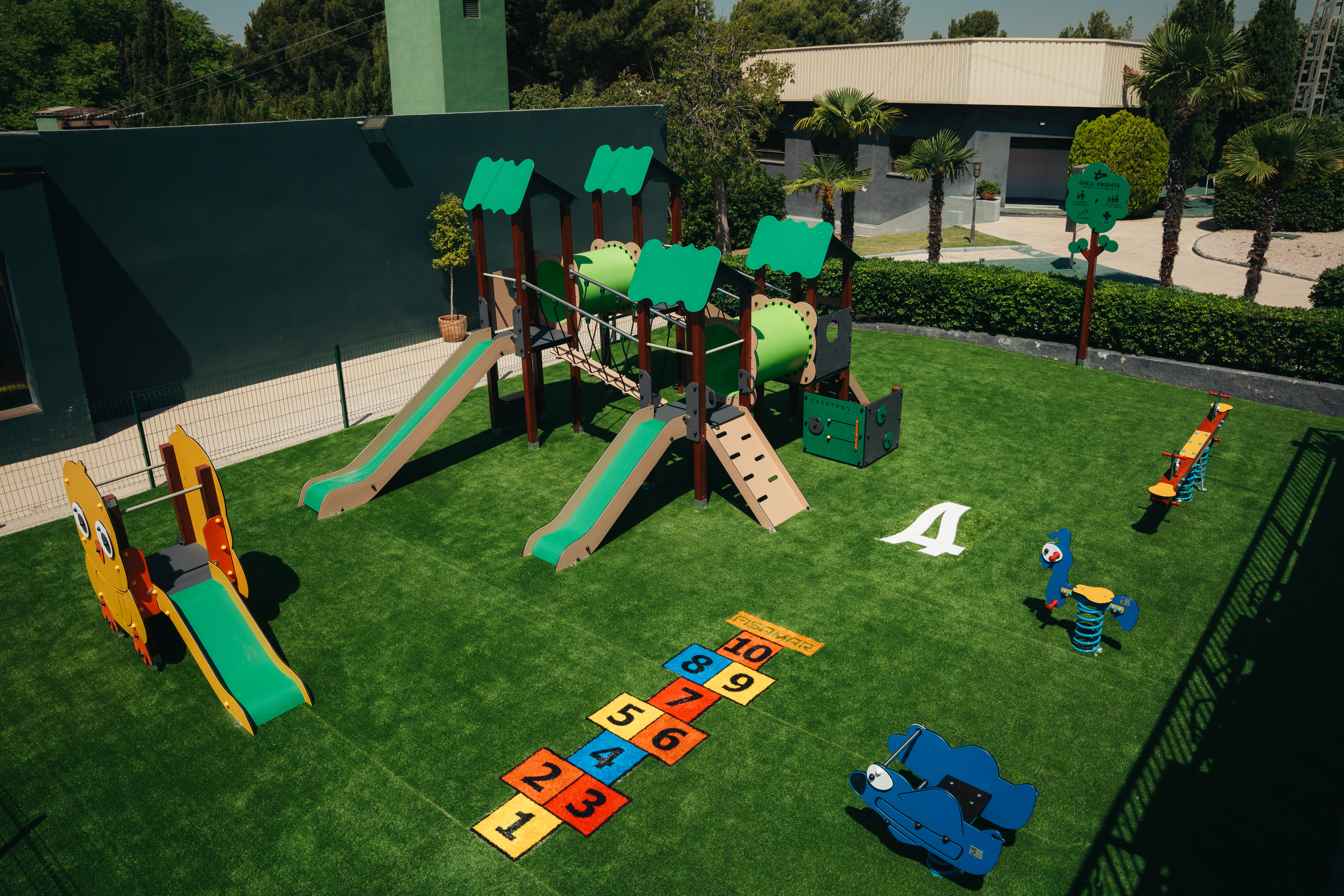 Ya puedes disfrutar del nuevo Parque Infantil de Aspresso