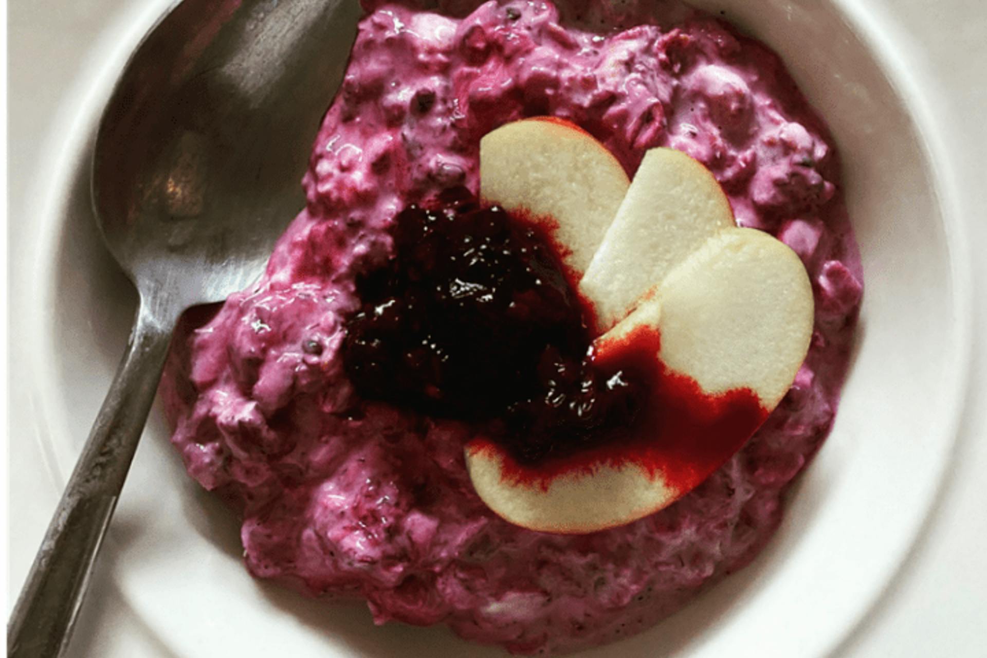 Overnight Oats mit Beeren