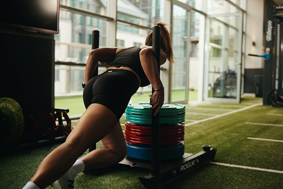 Een trainingsruimte van 1.000 m²