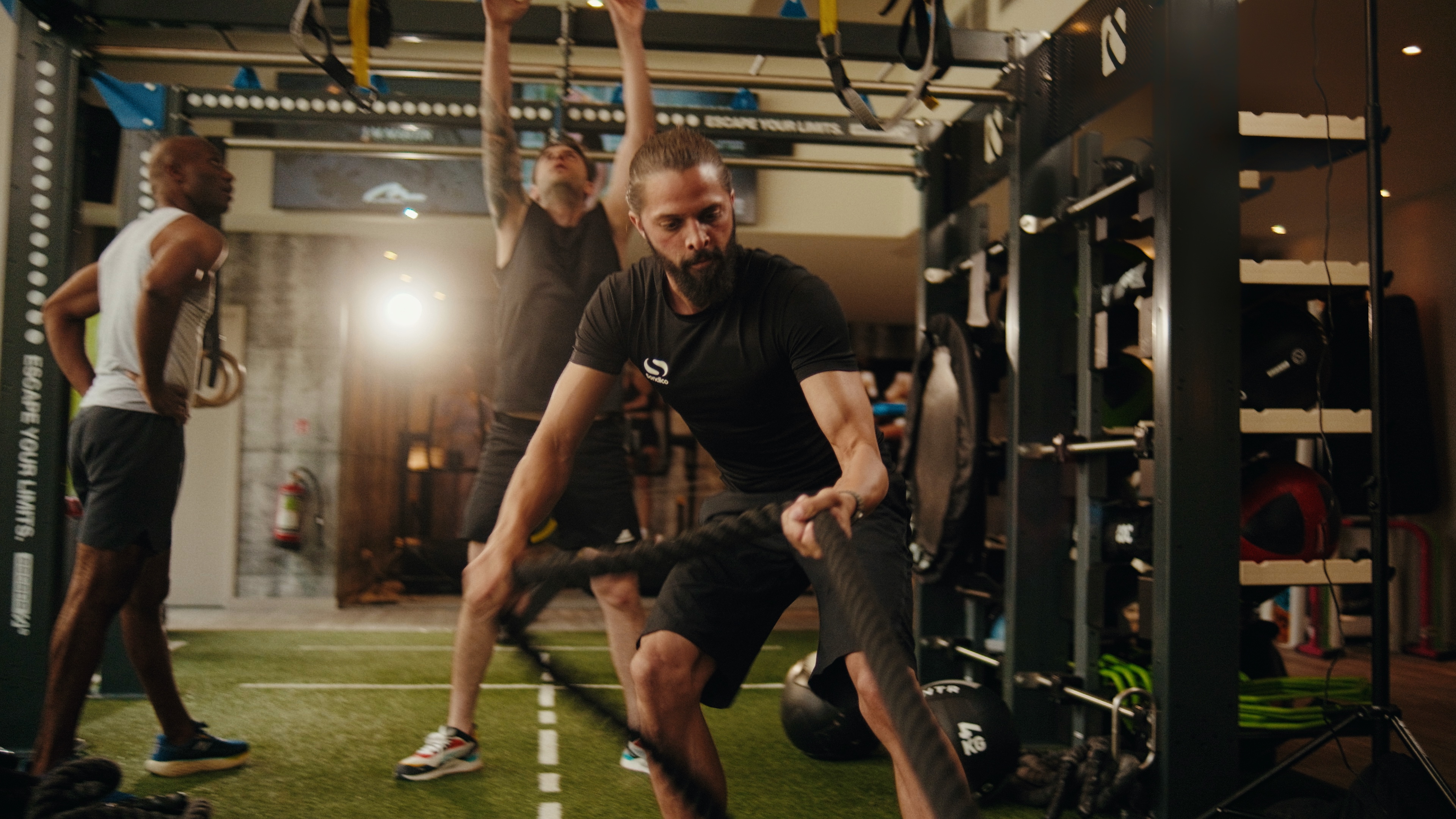 Fitness auf zwei Ebenen