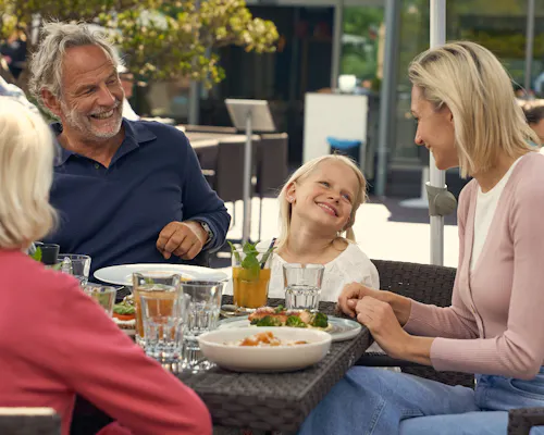 Ein Ort für Freunde und Familie