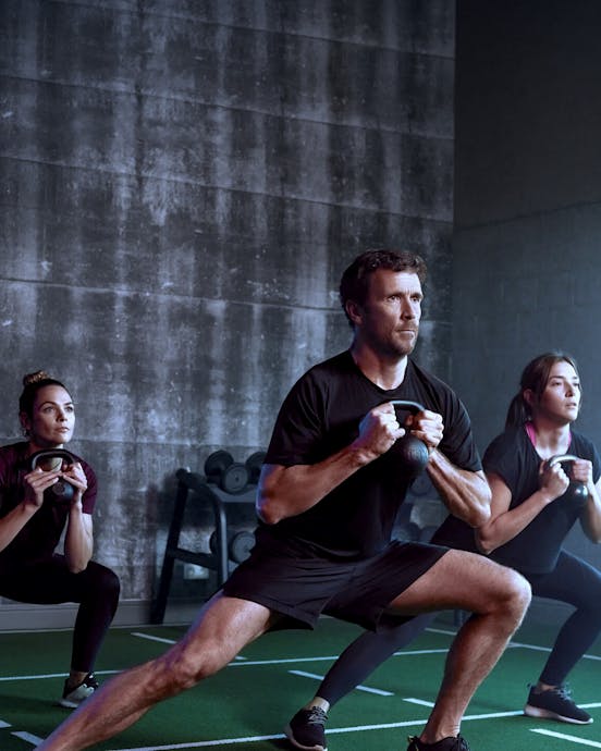 Ganzkörper-Training mit dem Kettlebell