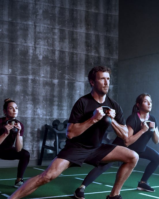 Ganzkörper-Training mit dem Kettlebell
