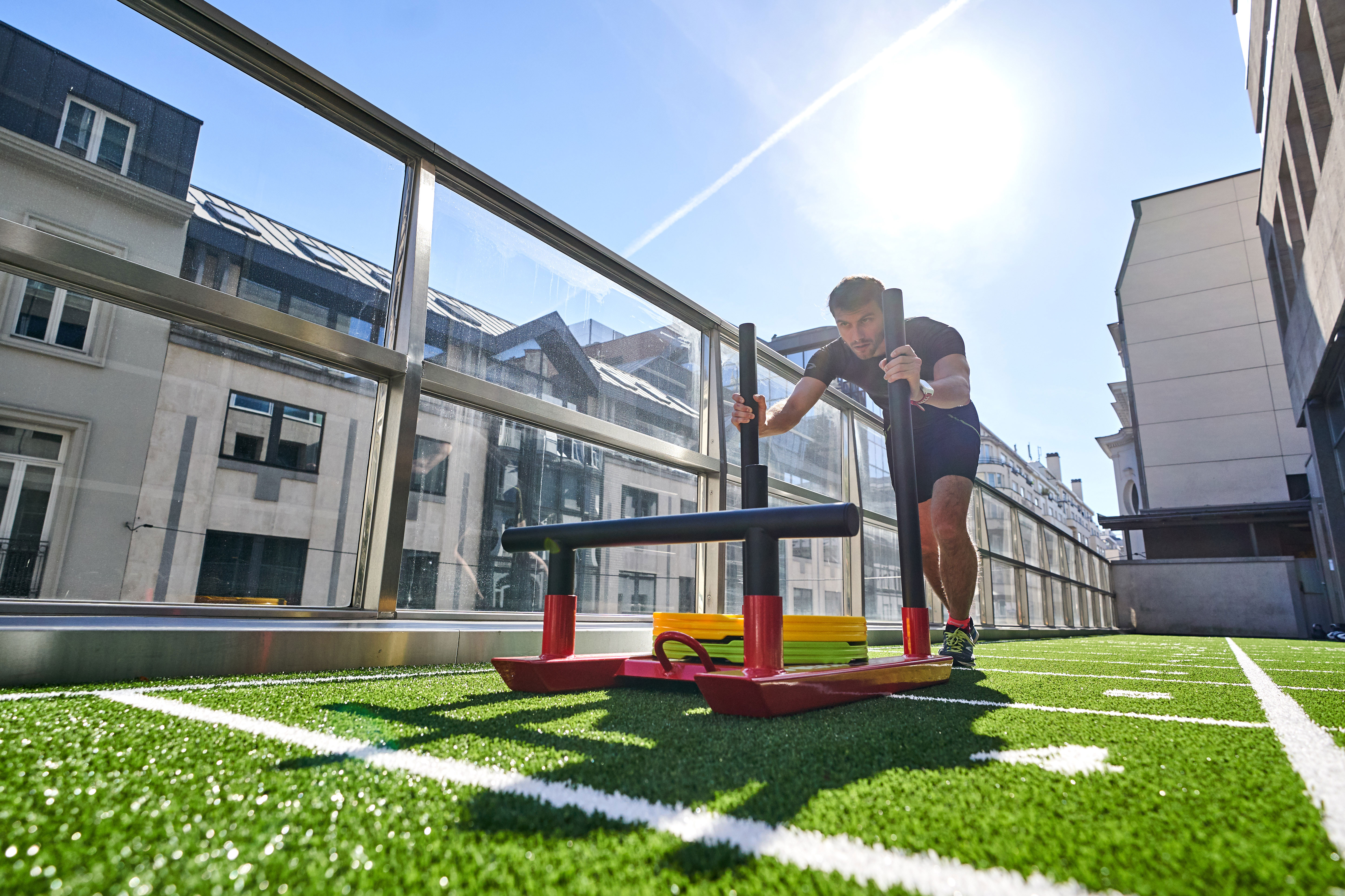 Des salles de sport de pointe    