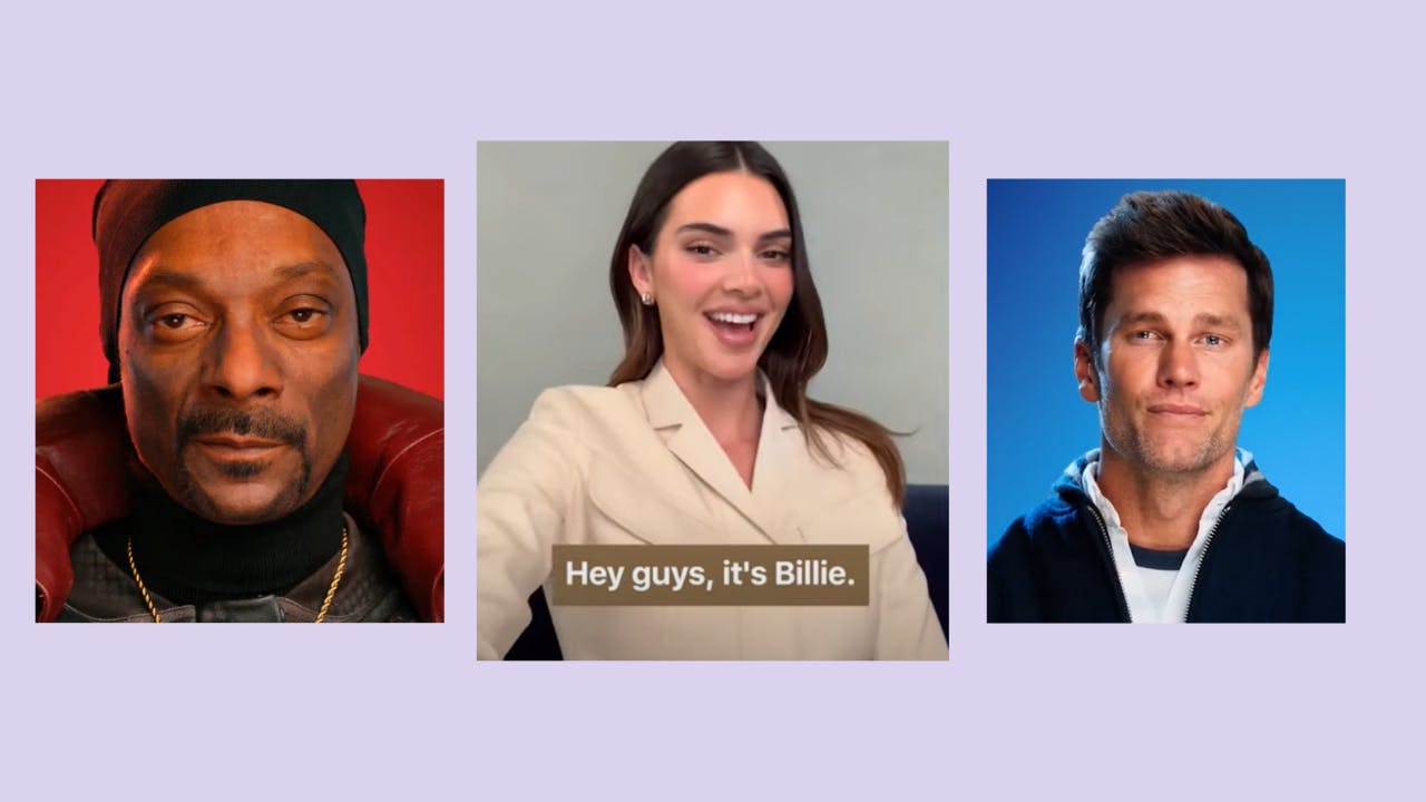 Famosos que venderam sua imagem à IA