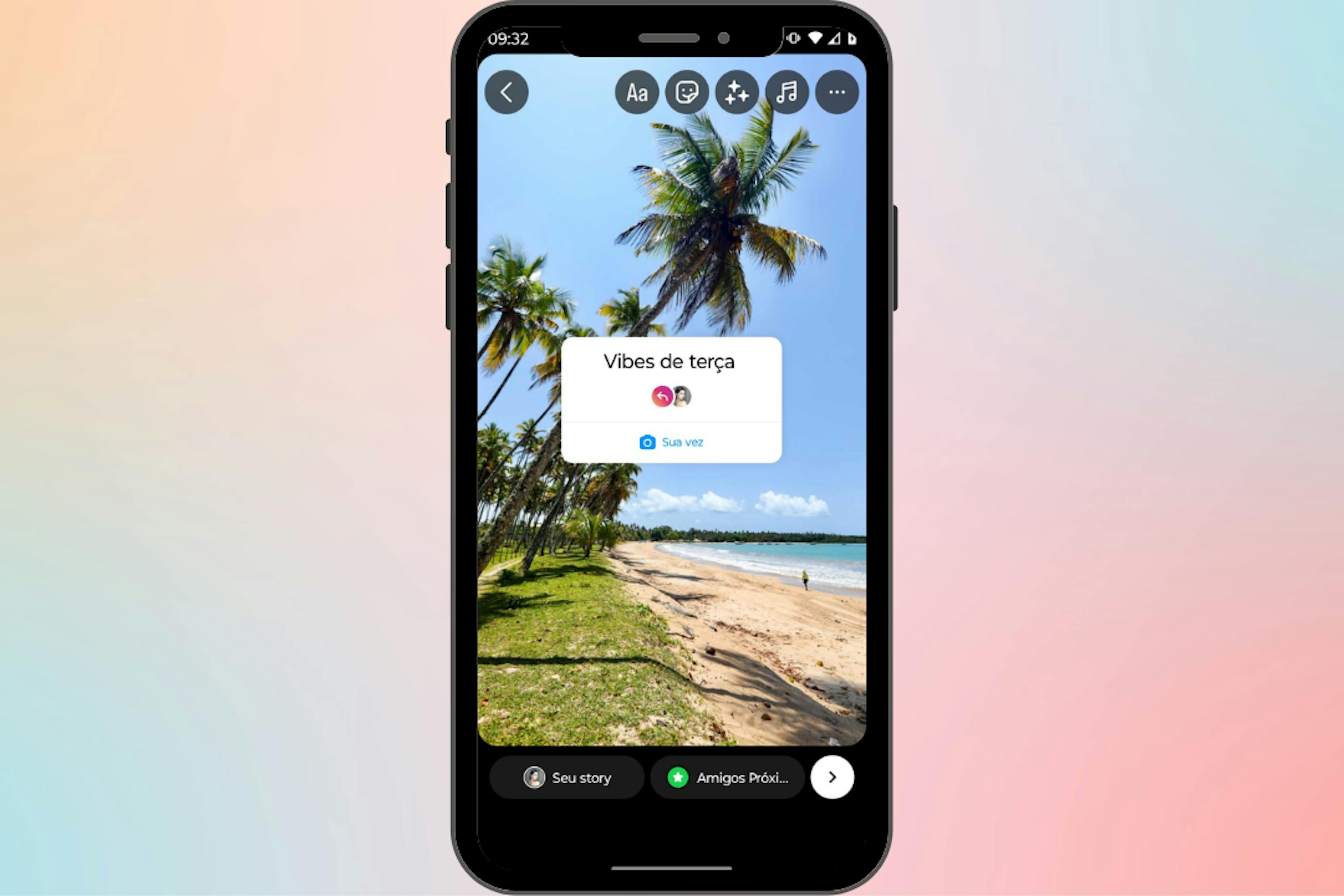 Encontre, Responda e Crie a Sua Própria Corrente no Instagram
