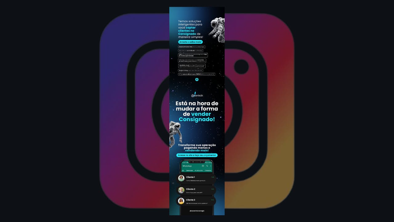 Adeus quadradinhos! Feed do Instagram ganha novas dimensões com posts gigantes.