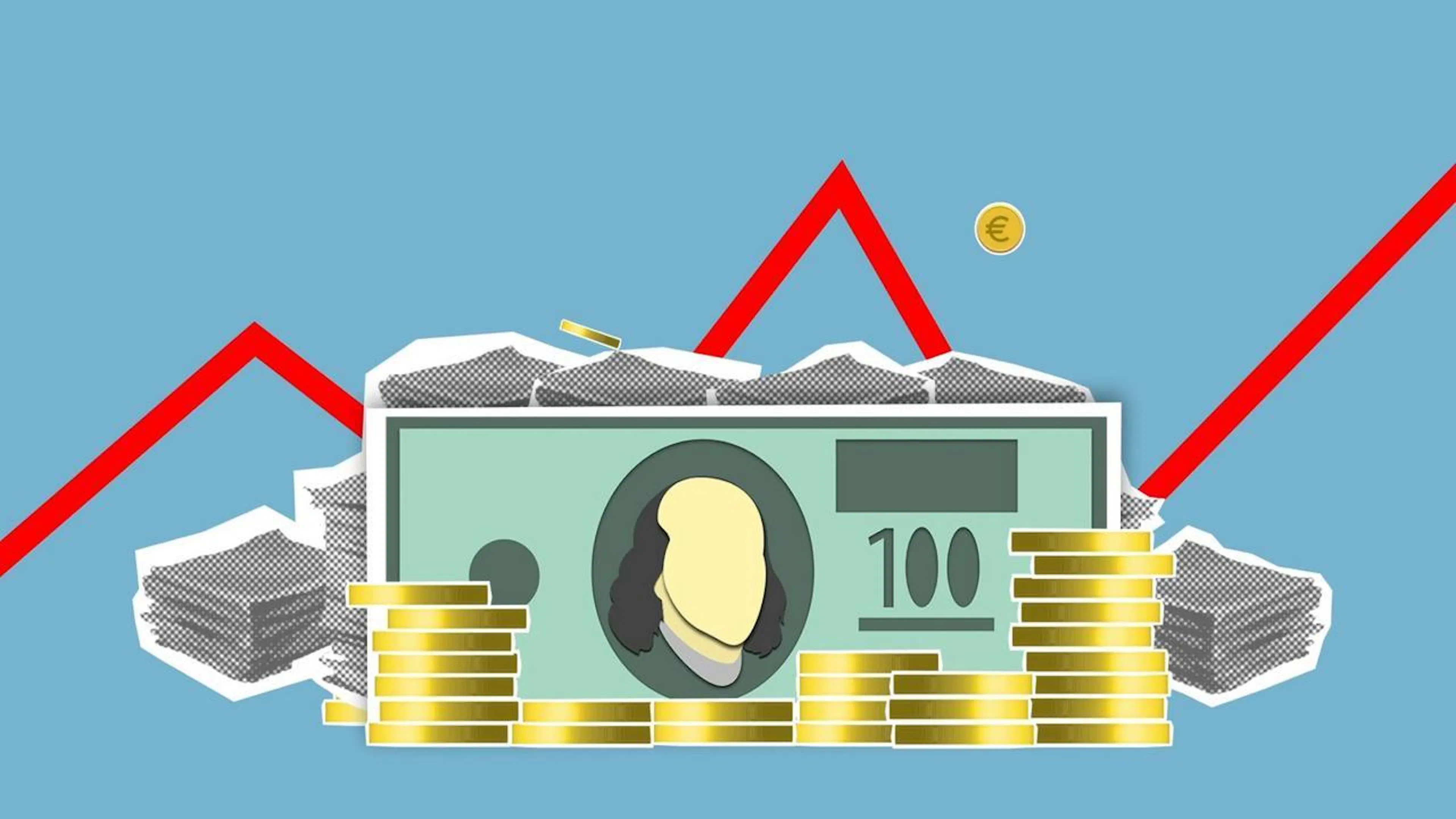 Imagem abstrata representando os dois lados da inteligência artificial, com caminhos distintos de sucesso e desafios para empresas em um cenário digital.