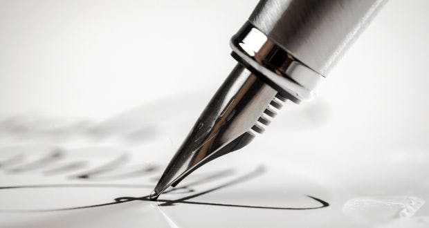 Get used to writing with a pen