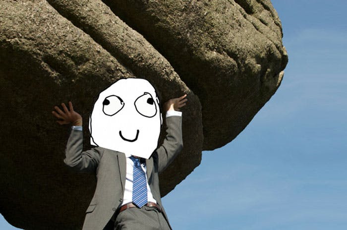 When the work is hard, work ahead