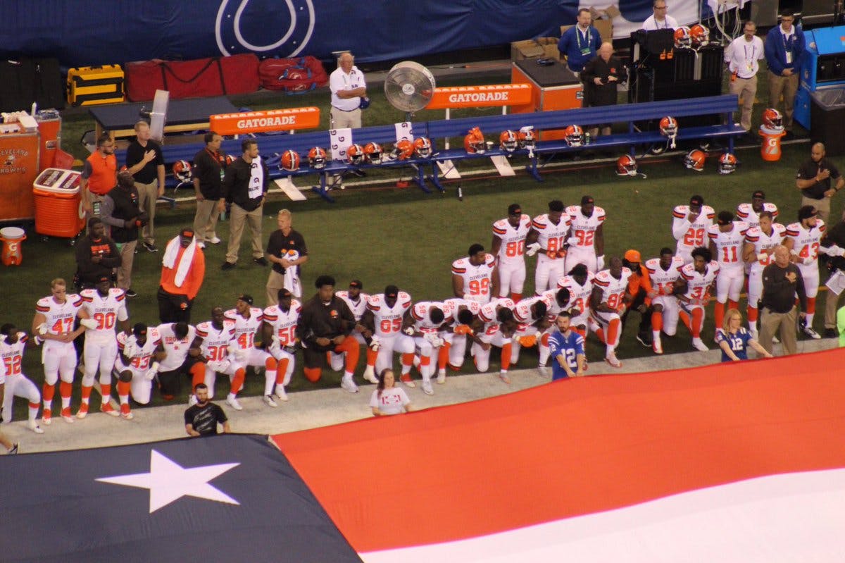 Protesting in sport makes people angry