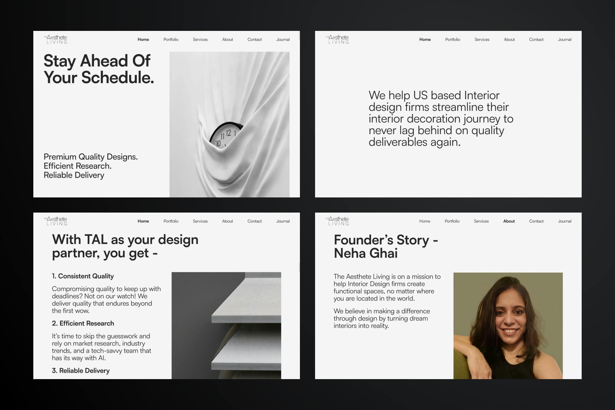 The Aesthete Living Website Showcase