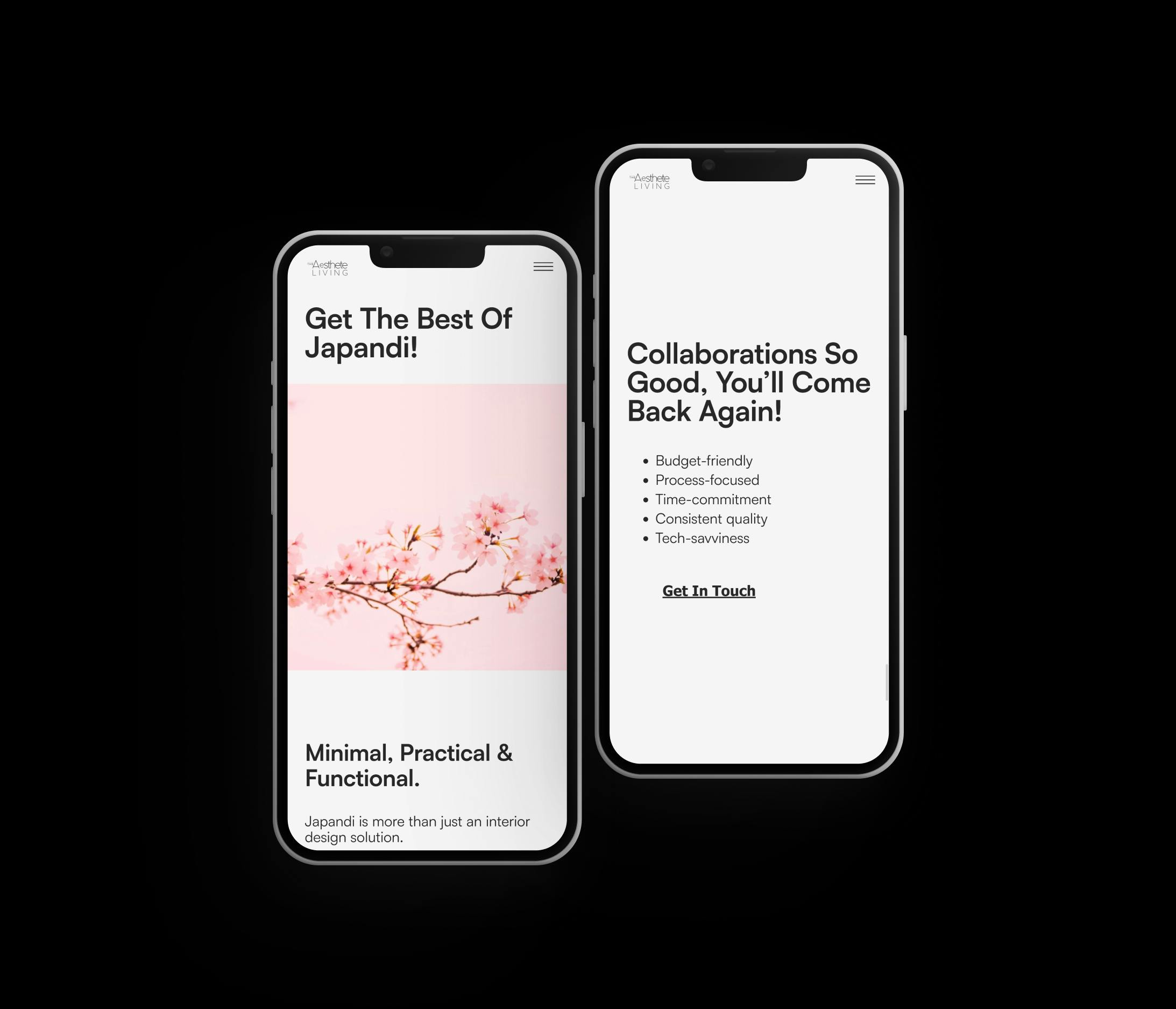 The Aesthete Living Website Showcase