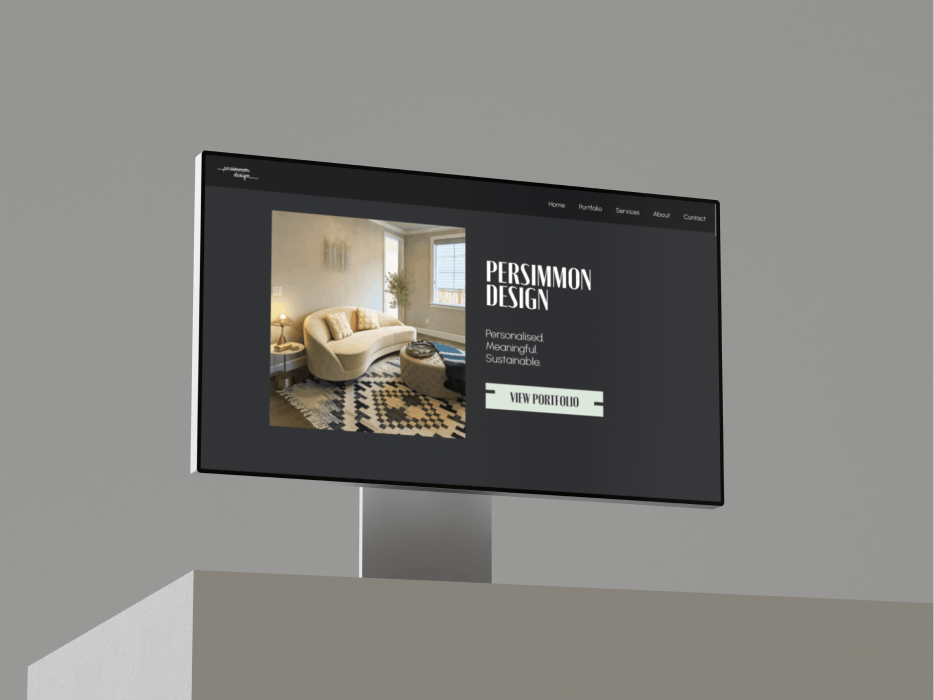 Website Design for interior designer's in Seattle 