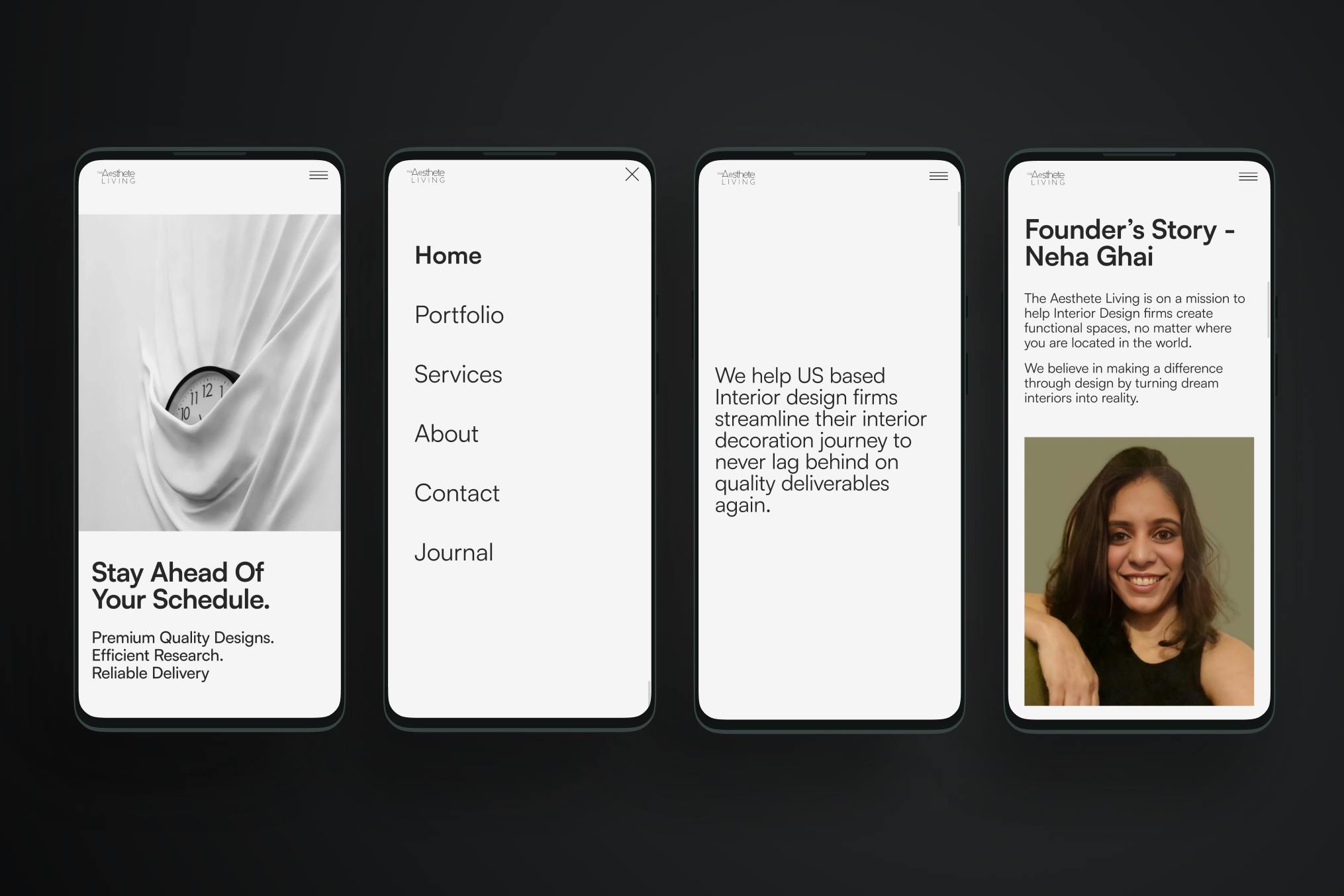 The Aesthete Living Website Showcase