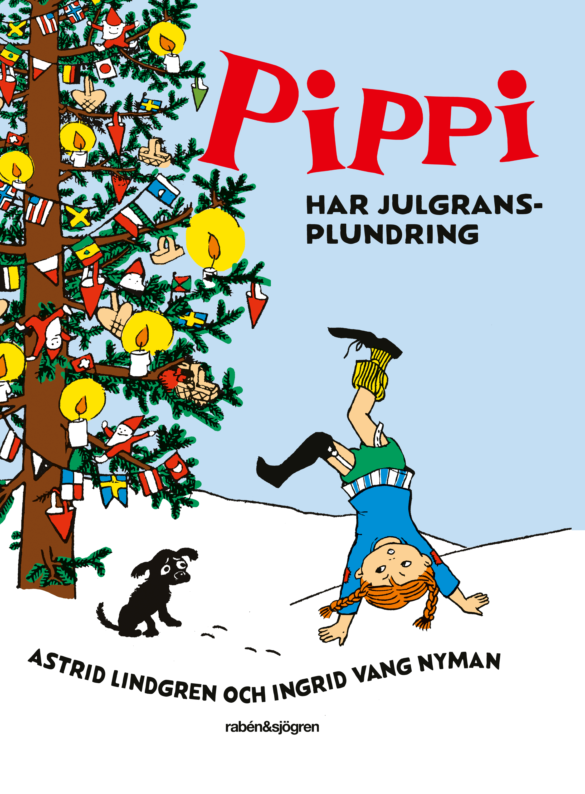 Omslag Pippi har julgransplundring