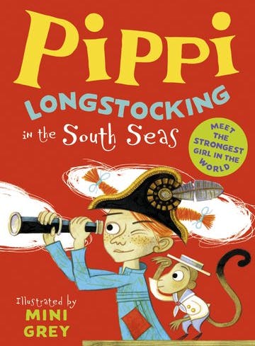 Mini Grey illustrated edition of Pippi in the South Seas