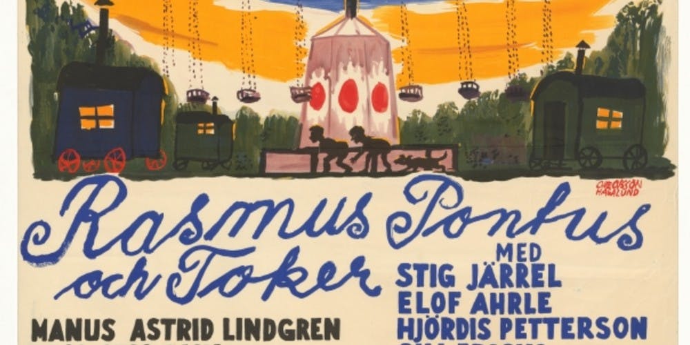 Film poster Rasmus, Pontus och Toker