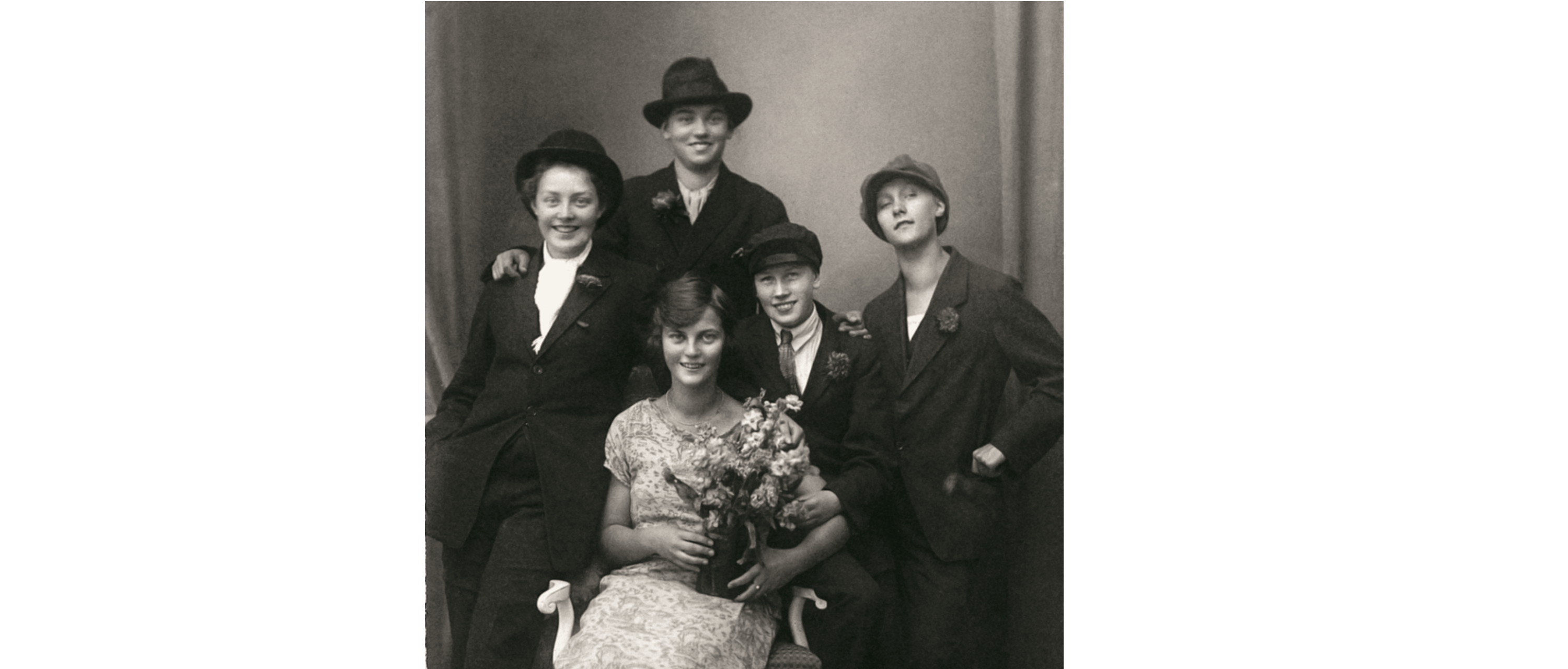 © Astrid Lindgren Aktiebolag Astrid och med vänner 1924