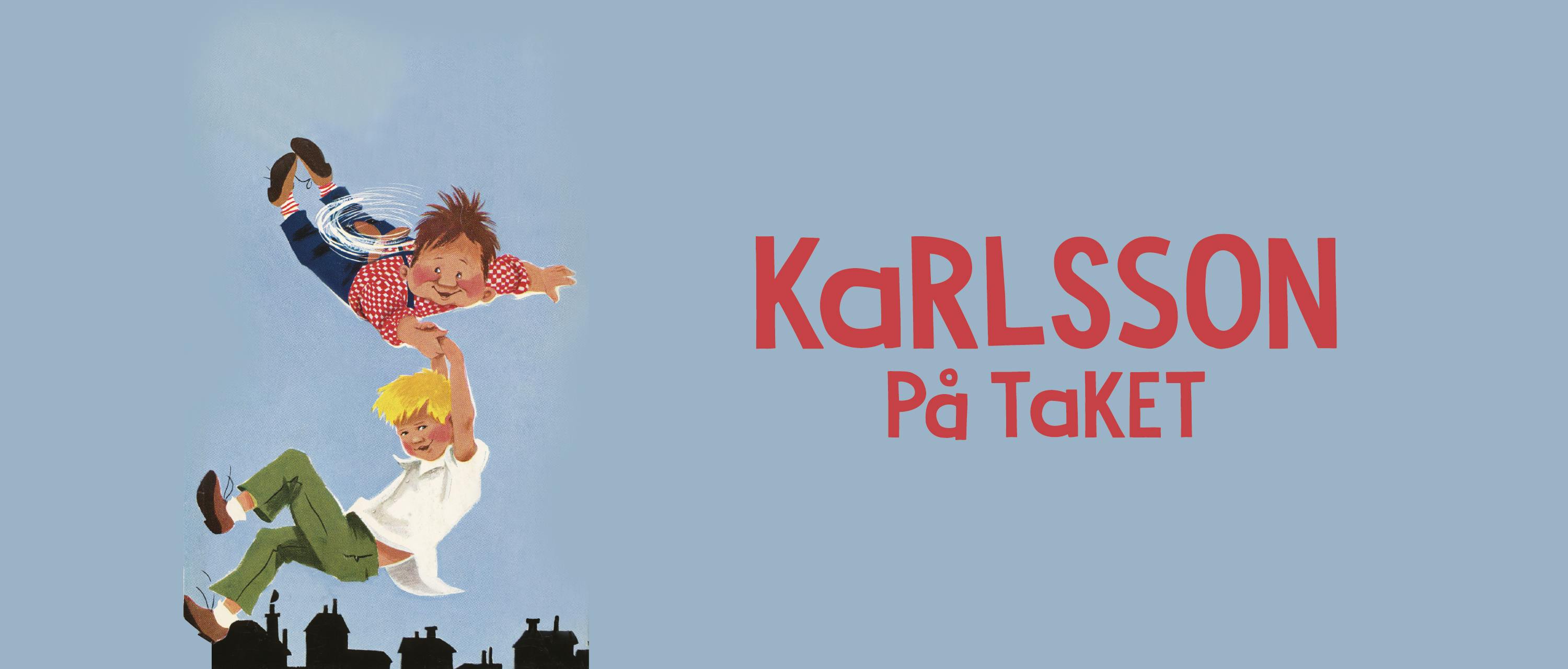 Karlsson på taket, med logotyp