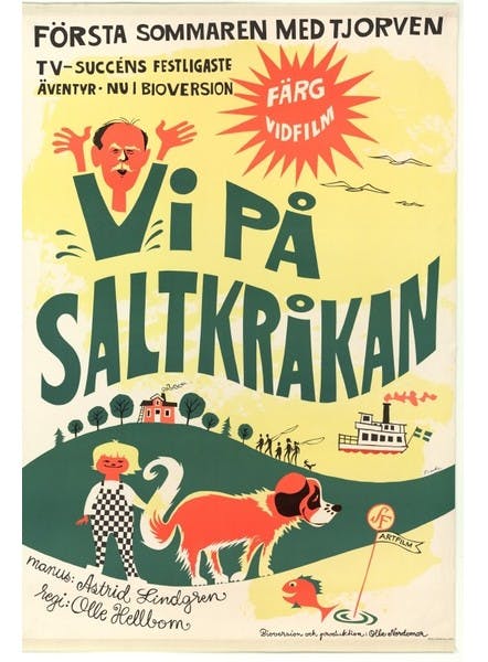 Film poster Vi på Saltkråkan