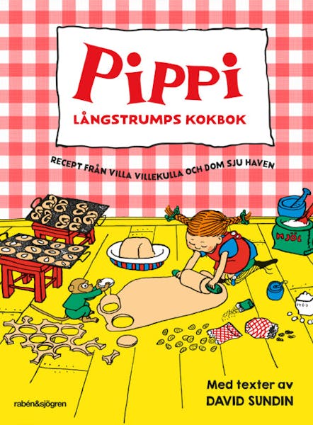 Pippi Långstrumps kokbok omslag