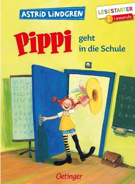 Cover, Pippi geht in die Schule