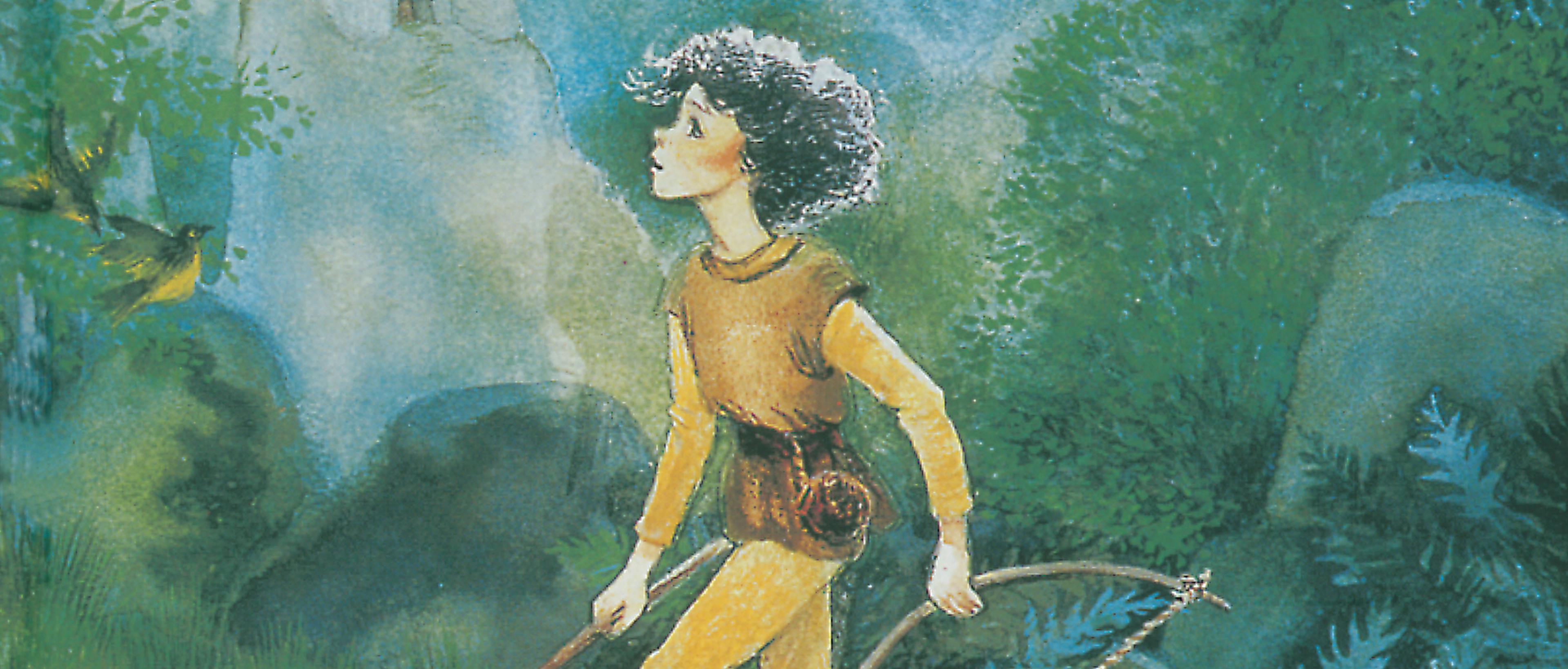 Ronja Rövardotter i skogen