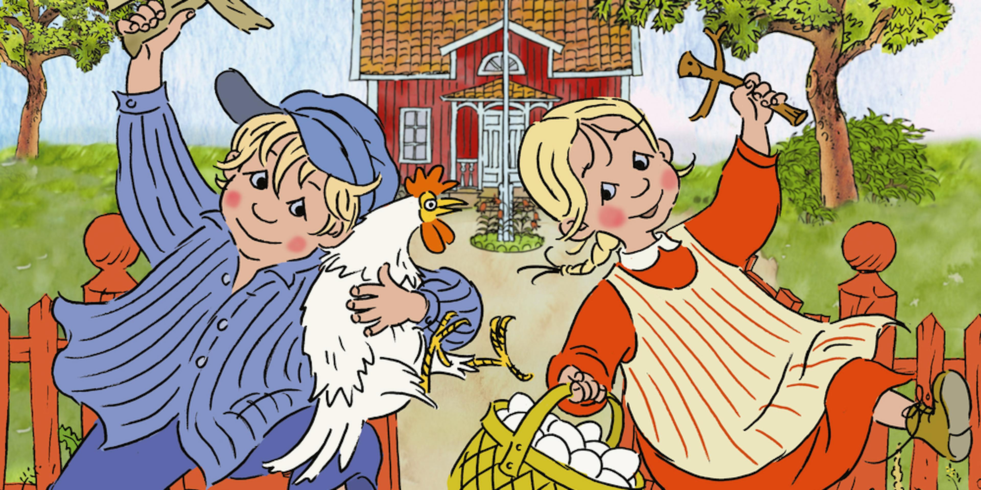 Film poster Emil & Ida i Lönneberga