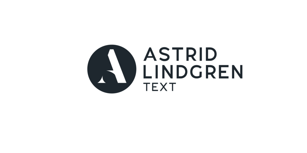 Astrid Lindgren Text logotyp
