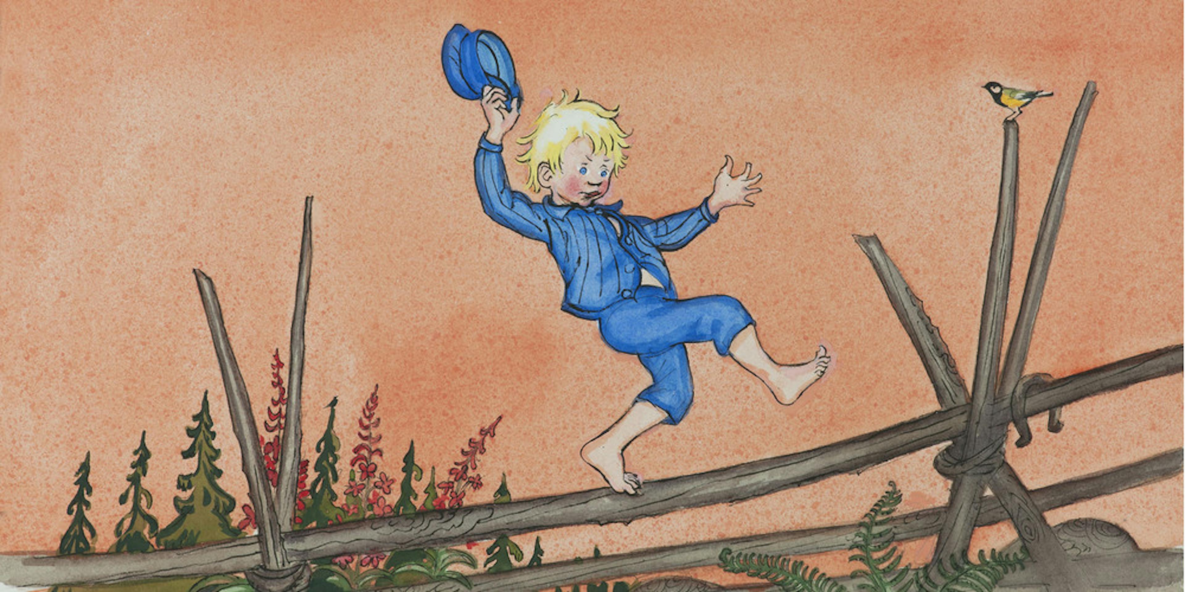 Emil på gärdsgården