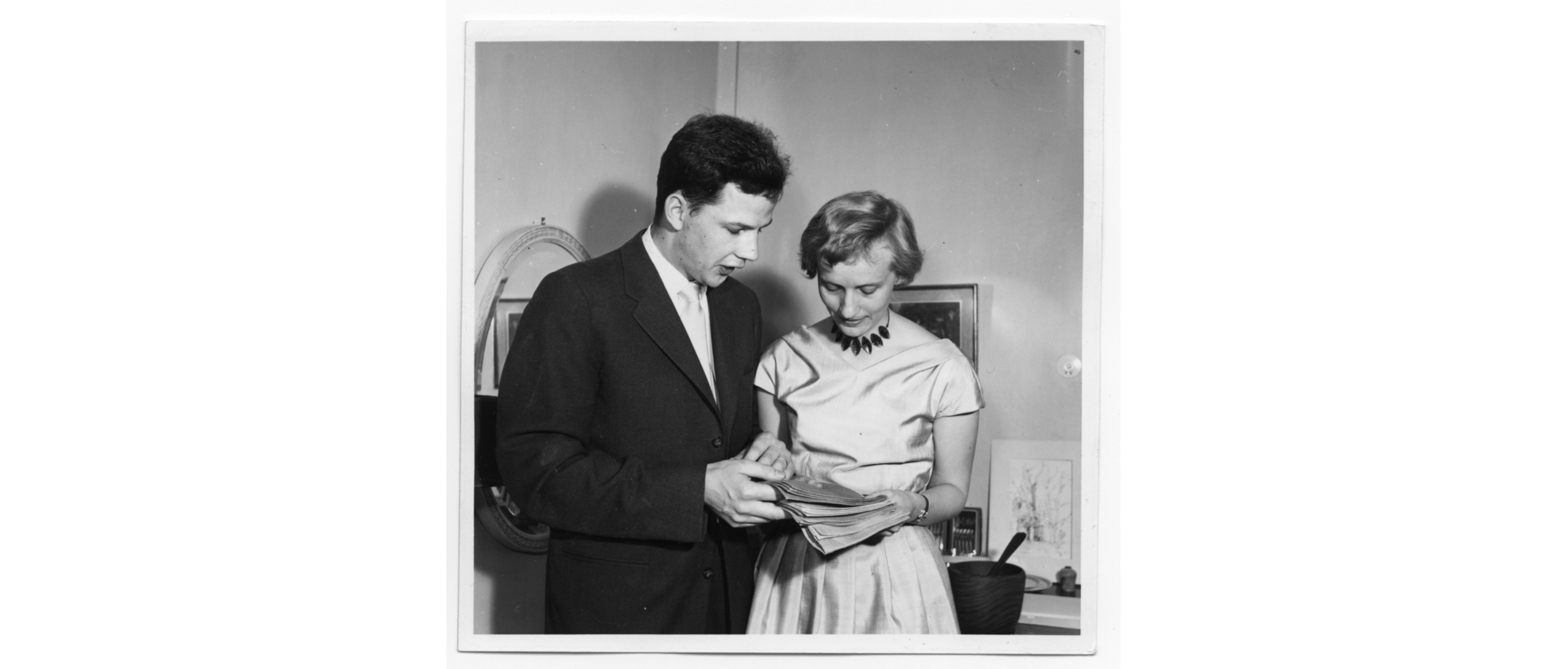 Karin och Carl Olof Nyman 1958