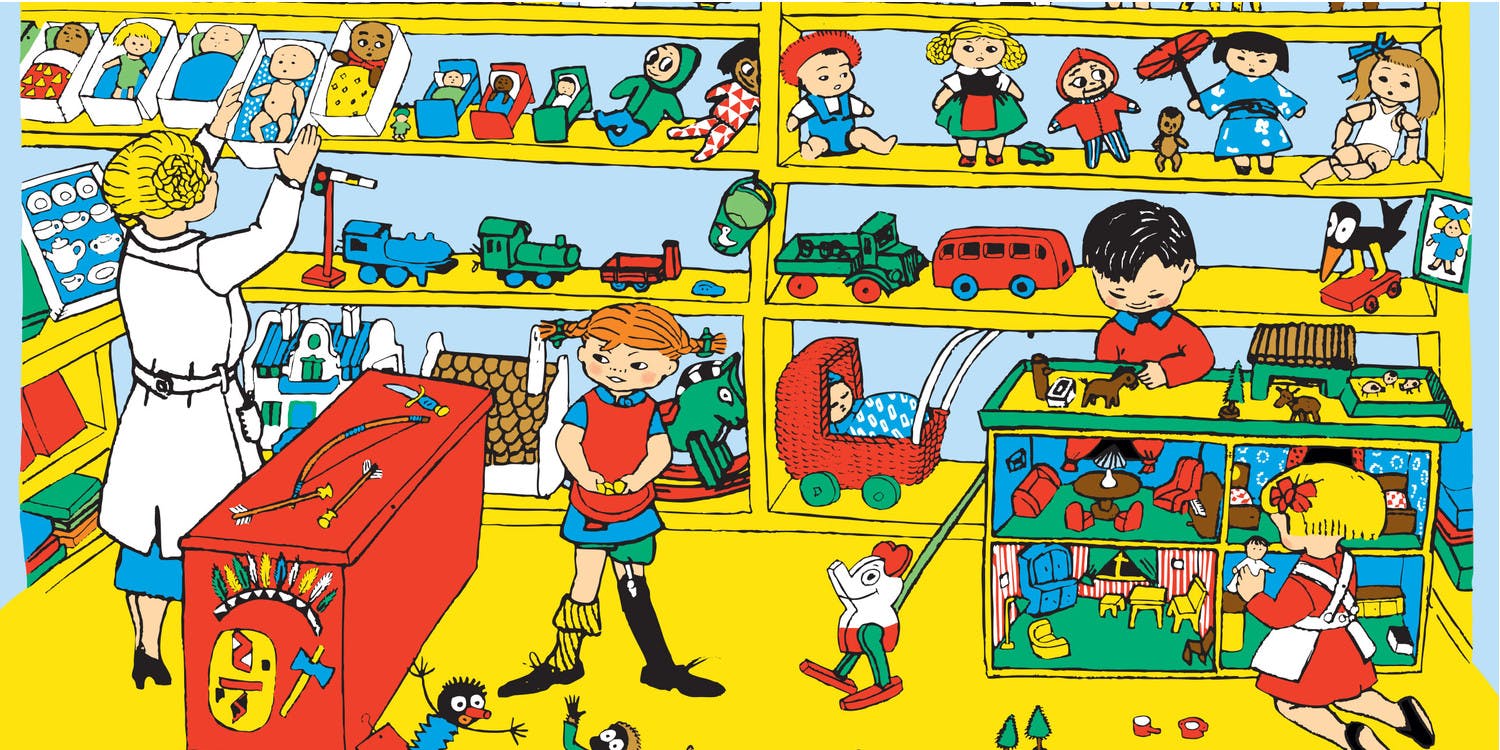 Pippi i leksaksaffären