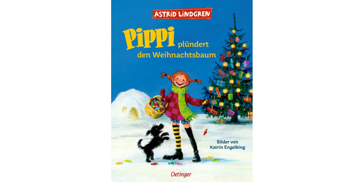 Cover Pippi plundert den Weihnachtsbaum