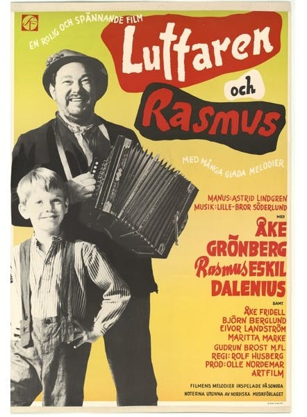 Film poster Luffaren och Rasmus