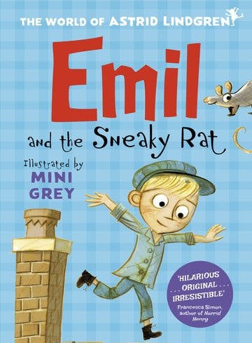 Emil and the sneaky rat, cover by Mini Grey