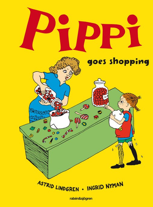 Cover of Pippi goes shopping