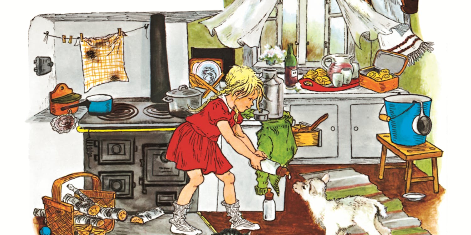 Lisa får en lammunge
