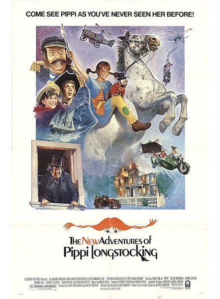 Film poster The New Adventures of Pippi Longstocking