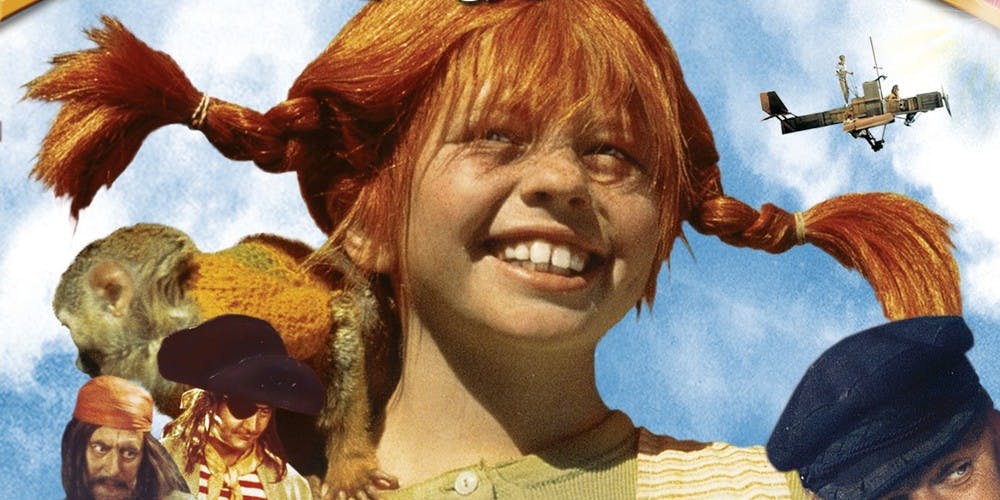 Film poster Pippi på de sju haven