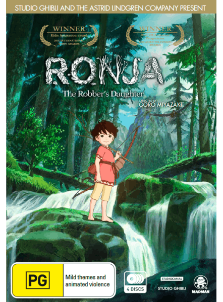 Ronja TV-series DVD cover