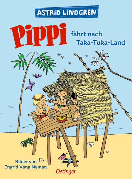 Cover Pippi fährt nach Taka-Tuka Land