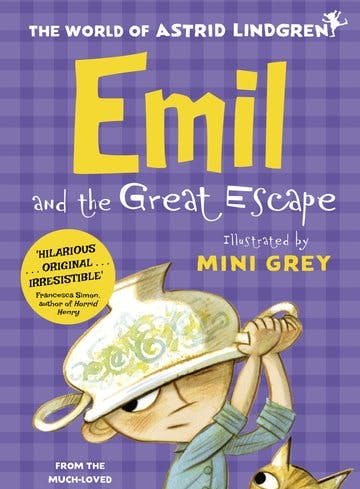 Emil and the Great Escape, cover by Mini Grey