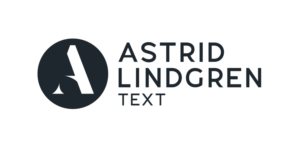 Astrid Lindgren Text logotyp