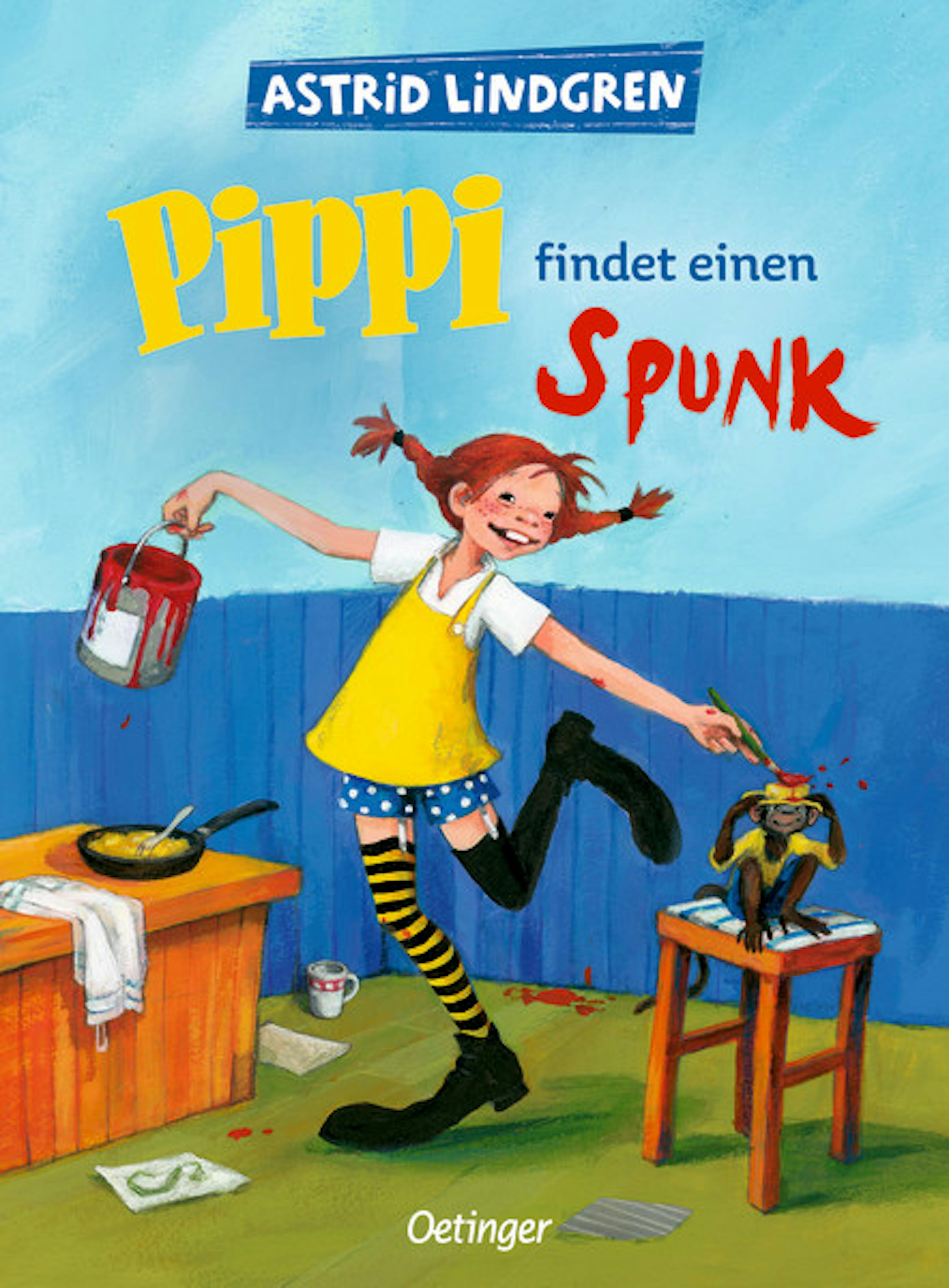 Cover Pippi findet ein Spunk