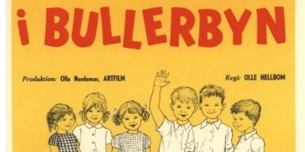 Film poster Alla vi barn i Bullerbyn